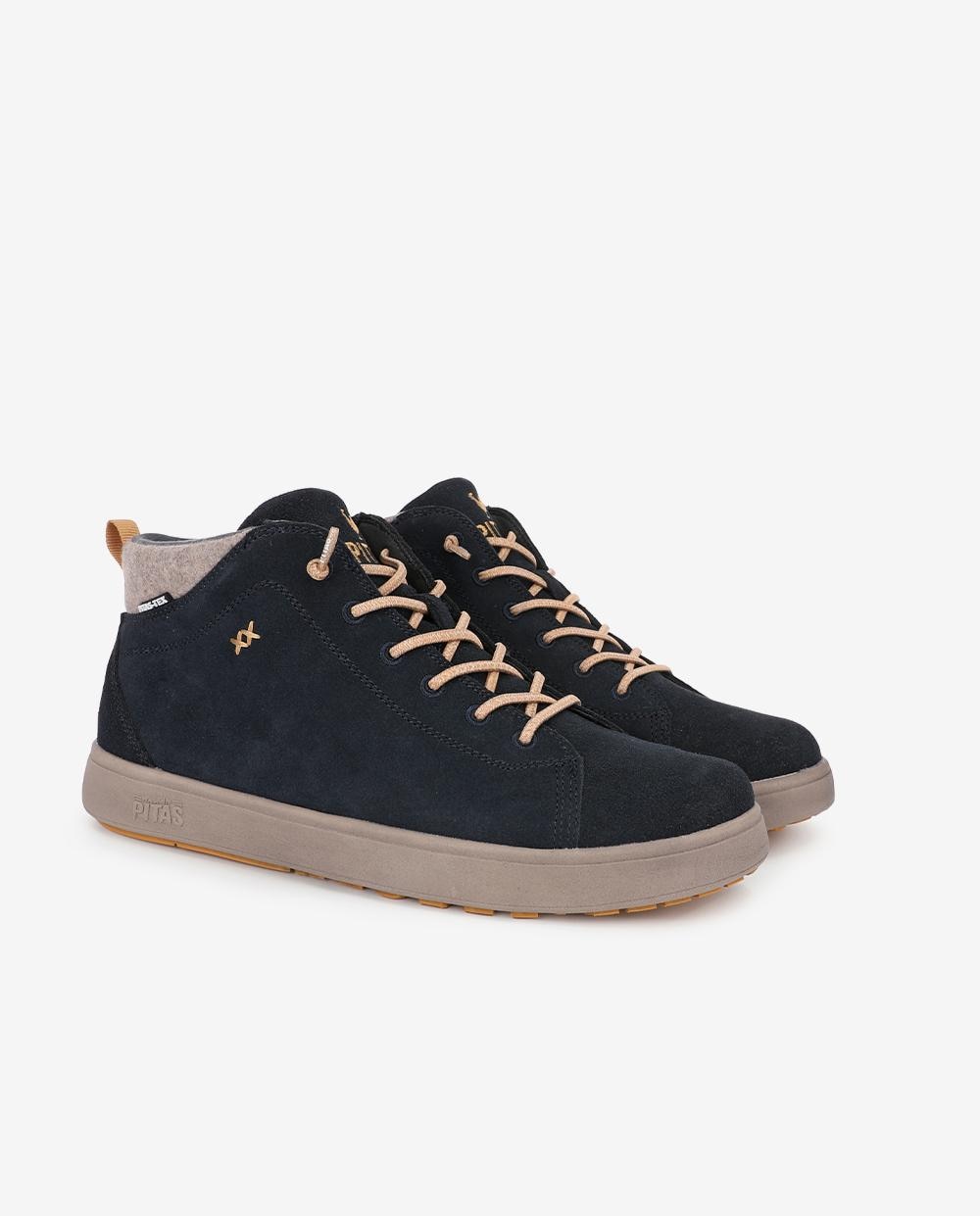 Bota de cordones wp150 bob - Walk In Pitas - Azul marino Azul marino-3