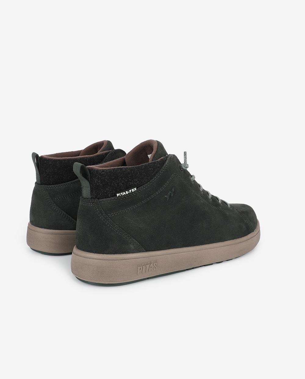 Bota de cordones wp150 bob - Walk In Pitas - Negro / Gris Negro / Gris-2