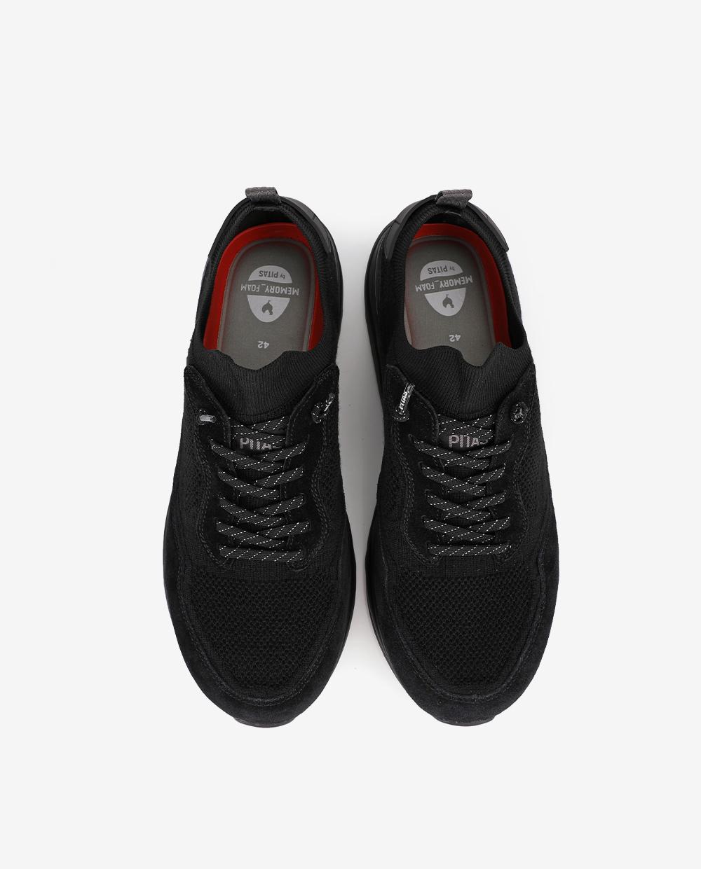 Deportivas hombre tui man - Walk In Pitas - Negro Negro-4