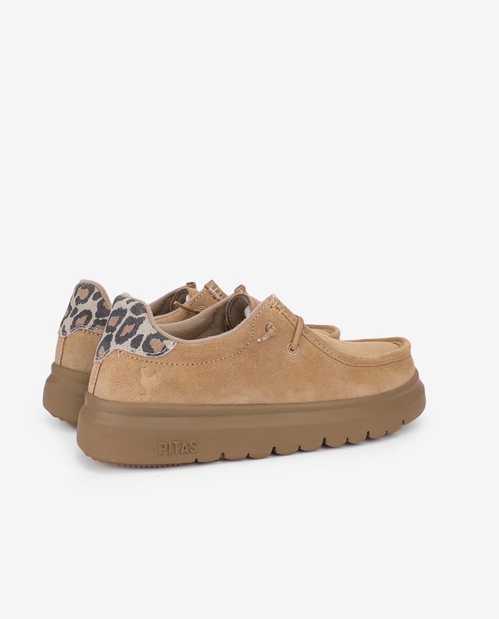 Zapatos planos confort lyon - Walk In Pitas - Camel Camel-2