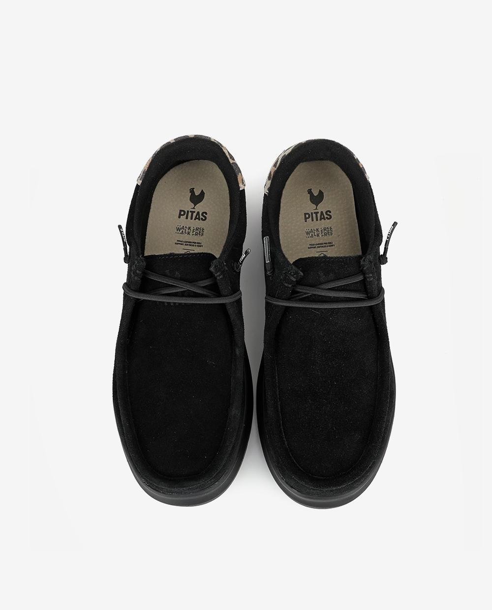 Zapatos planos confort lyon - Walk In Pitas - Negro Negro-4