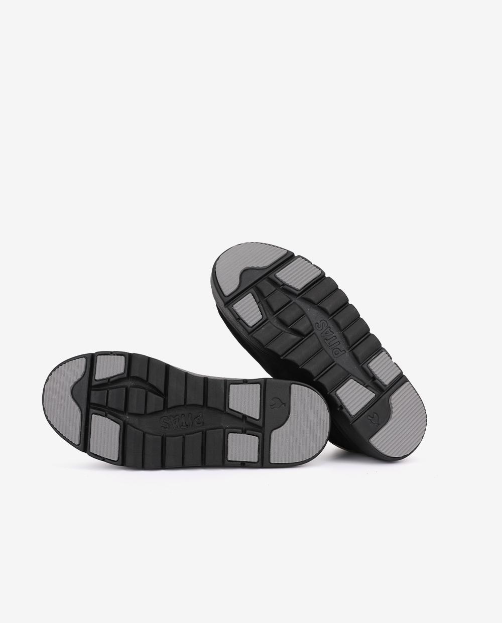 Zapatos planos confort lyon - Walk In Pitas - Negro Negro-5