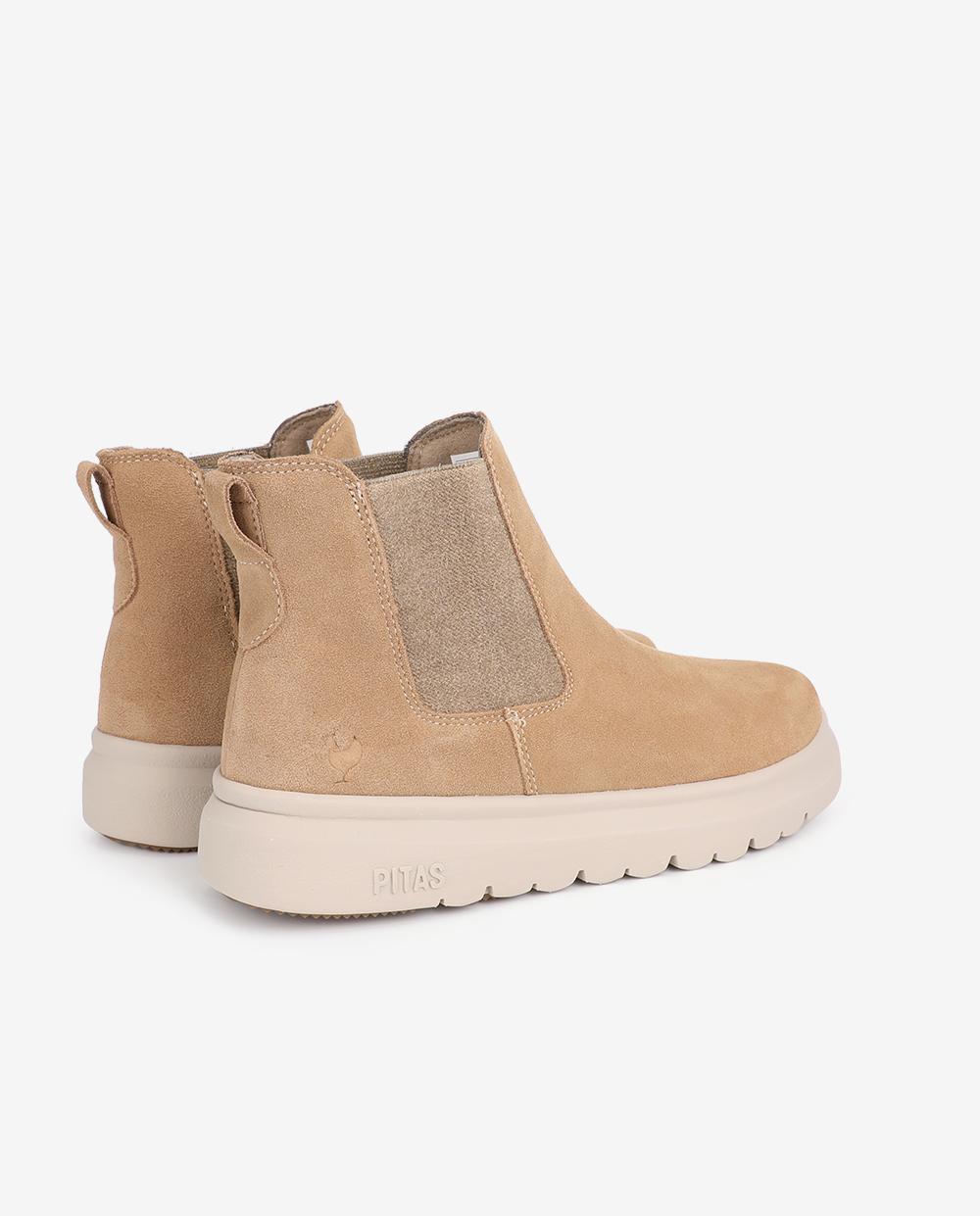 Botines chelsea nantes - Walk In Pitas - Camel Camel-2