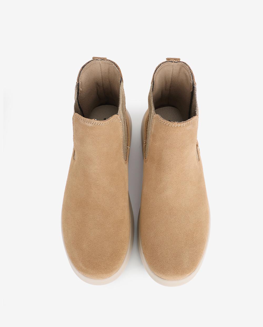 Botines chelsea nantes - Walk In Pitas - Camel Camel-4