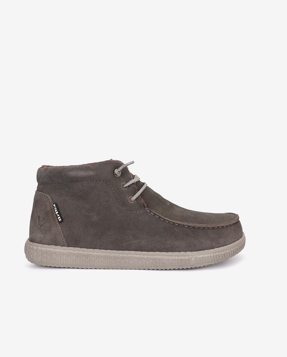 Bota de cordones wp150 hi waterproof - Walk In Pitas - Gris claro Gris claro-1