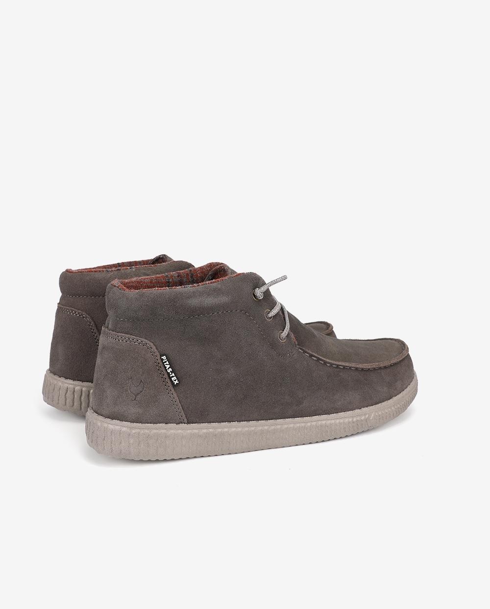 Bota de cordones wp150 hi waterproof - Walk In Pitas - Gris claro Gris claro-2