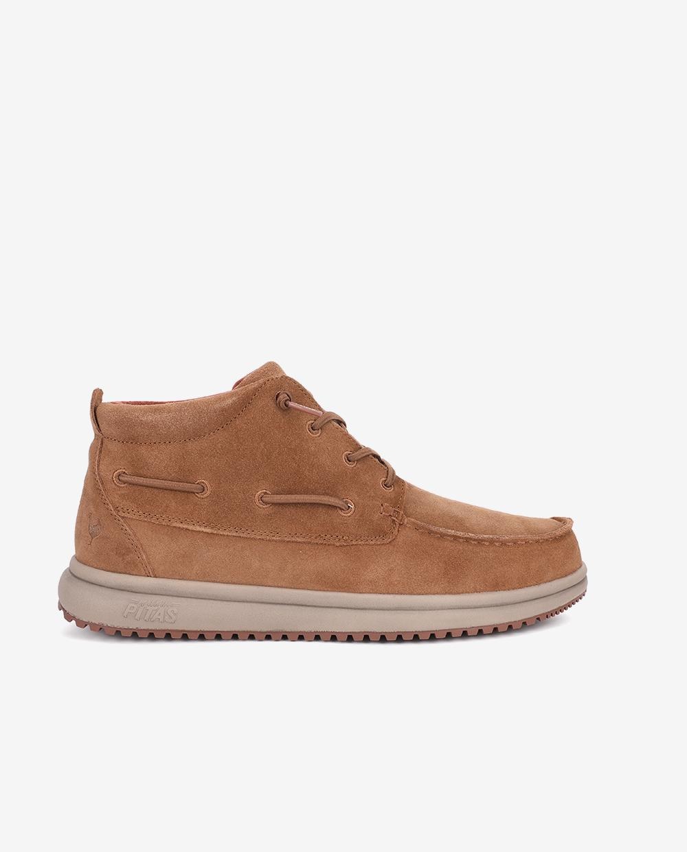 Bota de cordones Dallas - Walk In Pitas - Camel Camel-1
