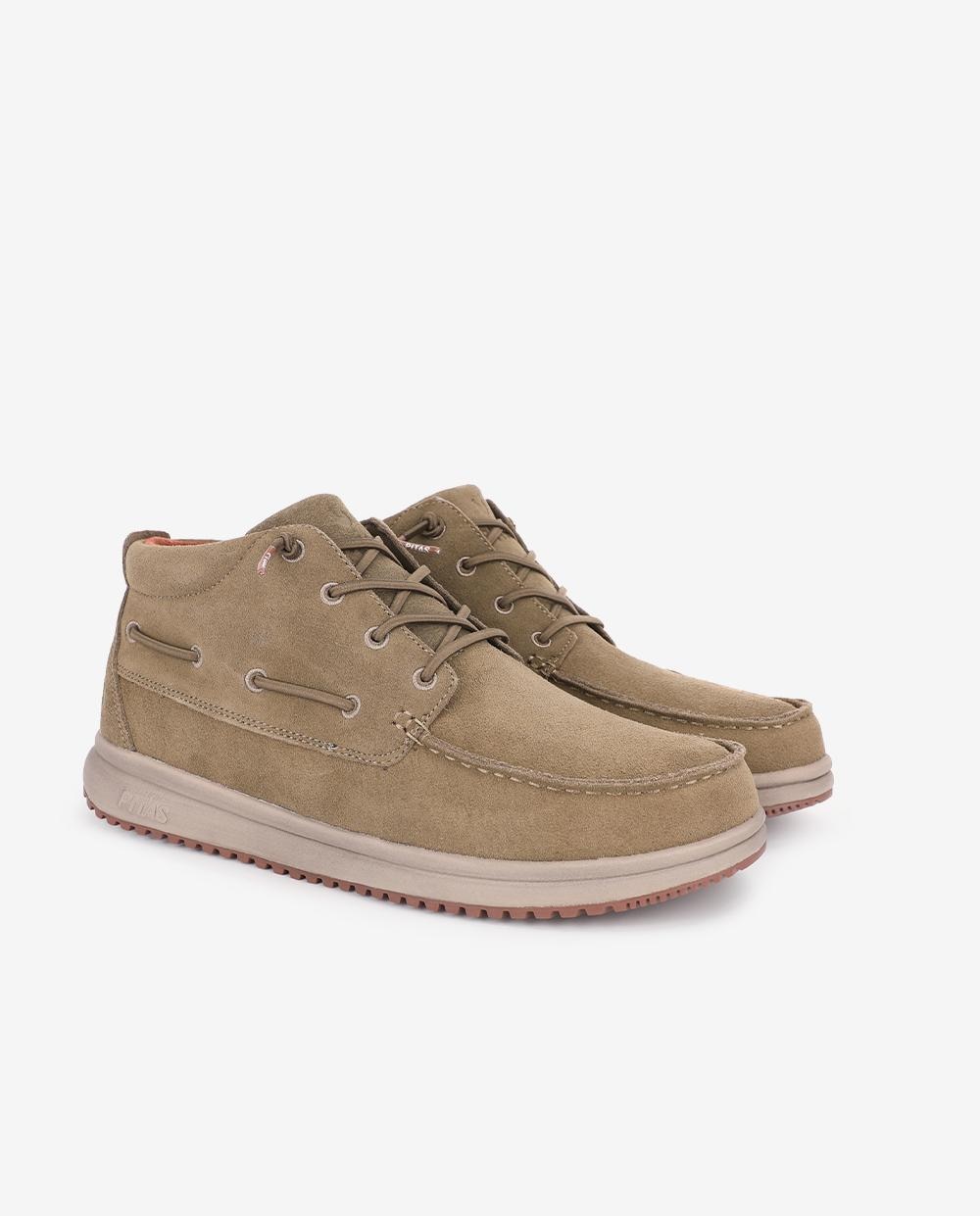 Bota de cordones Dallas - Walk In Pitas - Verde Oliva Verde Oliva-3