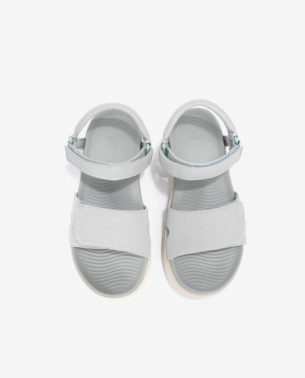 Sandalias planas de mujer ligeras y flexibles - Walk In Pitas - Azul claro Azul claro-4