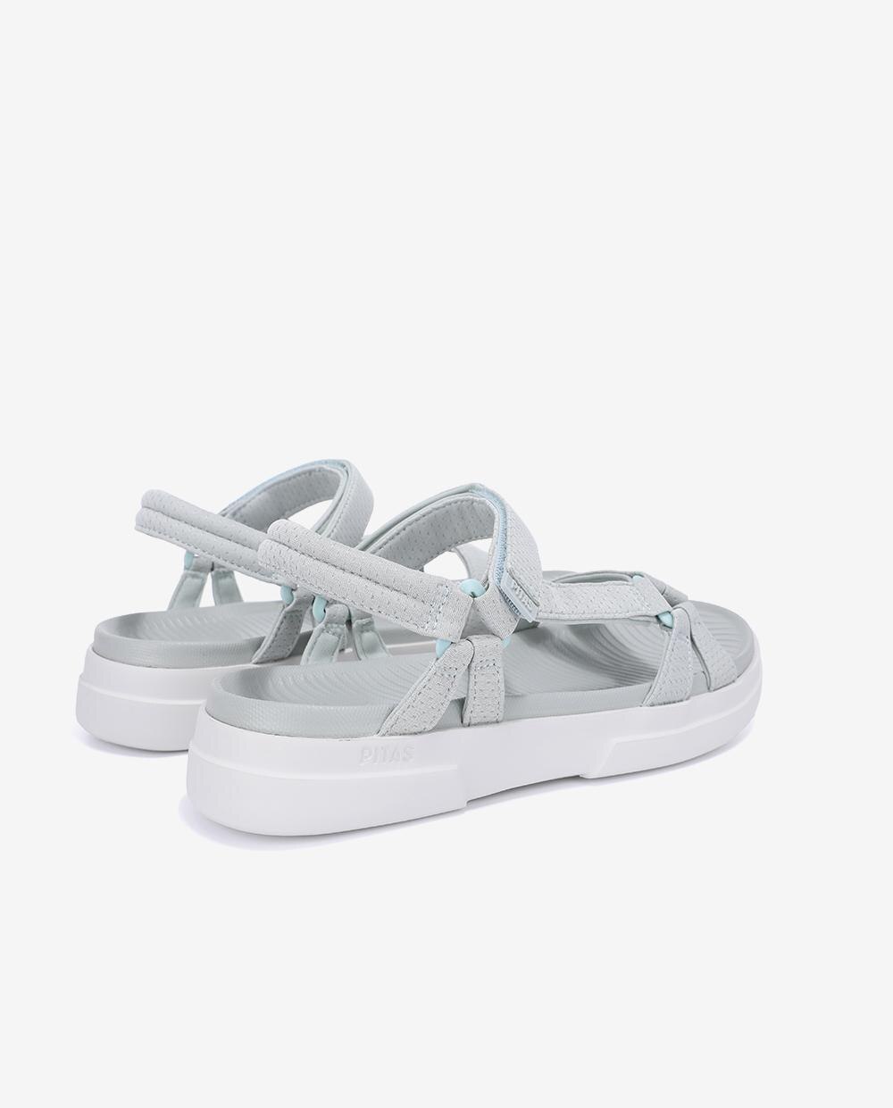 Sandalias planas de mujer ultraligeras y flexibles - Walk In Pitas - Azul claro Azul claro-2