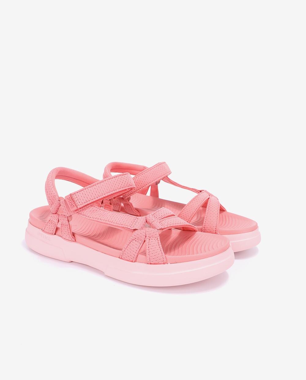 Sandalias planas de mujer ultraligeras y flexibles - Walk In Pitas - Coral Coral-3