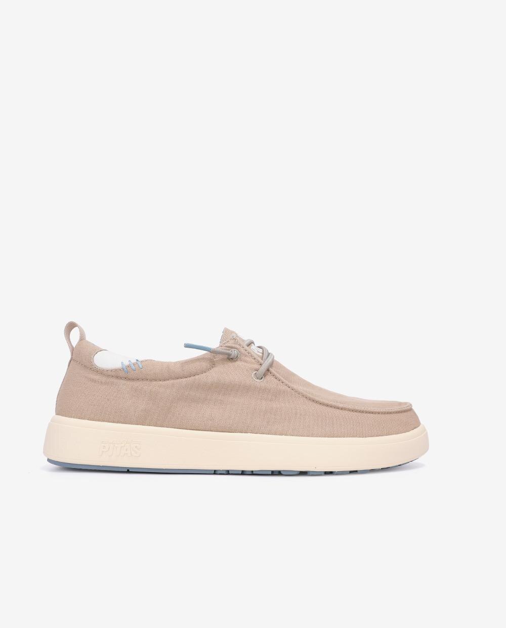 Imagen 0 de Zapatos cómodos de hombre tipo wallabi easy on Beige