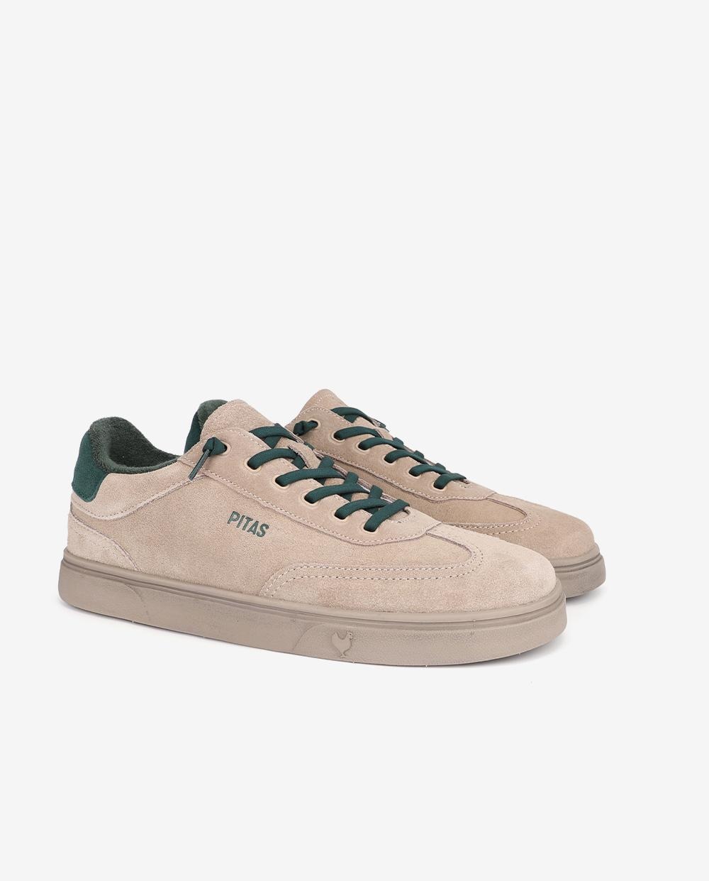 Deportivas hombre kos - Walk In Pitas - Beige Beige-3