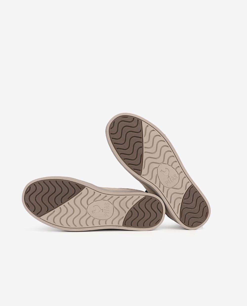 Deportivas hombre kos - Walk In Pitas - Beige Beige-5