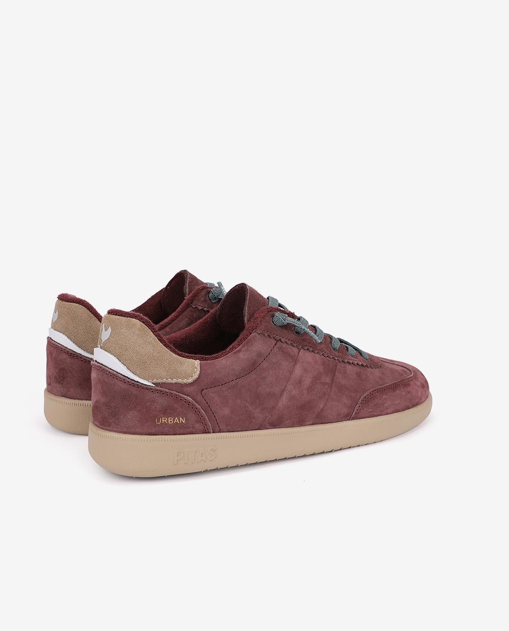 Deportivas hombre urban - Walk In Pitas - Granate Granate-2