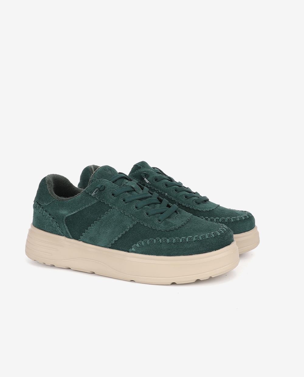 Zapatillas deportivas ocala - Walk In Pitas - Verde oscuro Verde oscuro-3