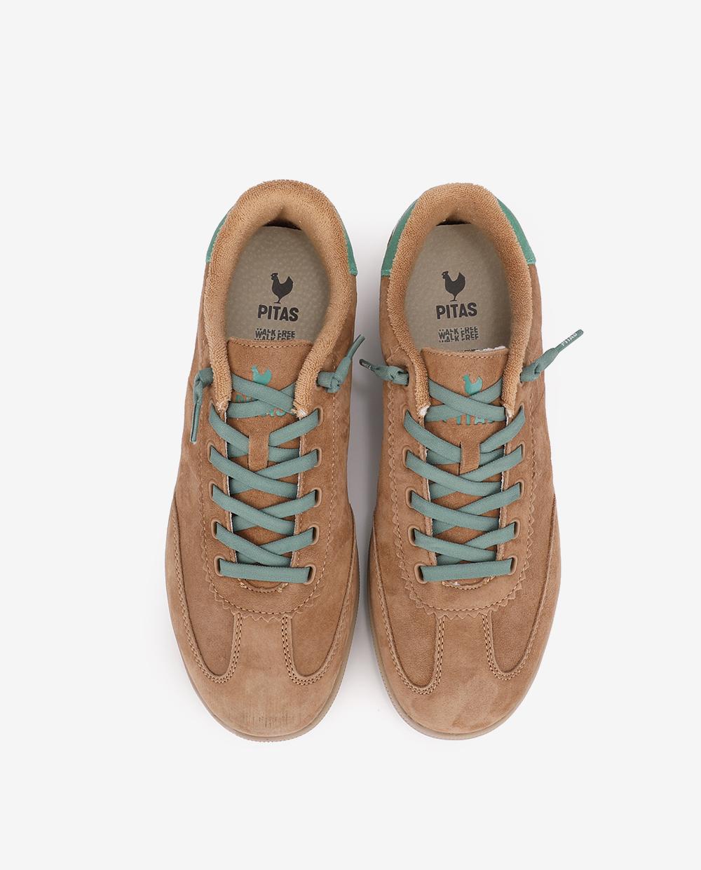 Zapatillas urban woman - Walk In Pitas - Camel Camel-4