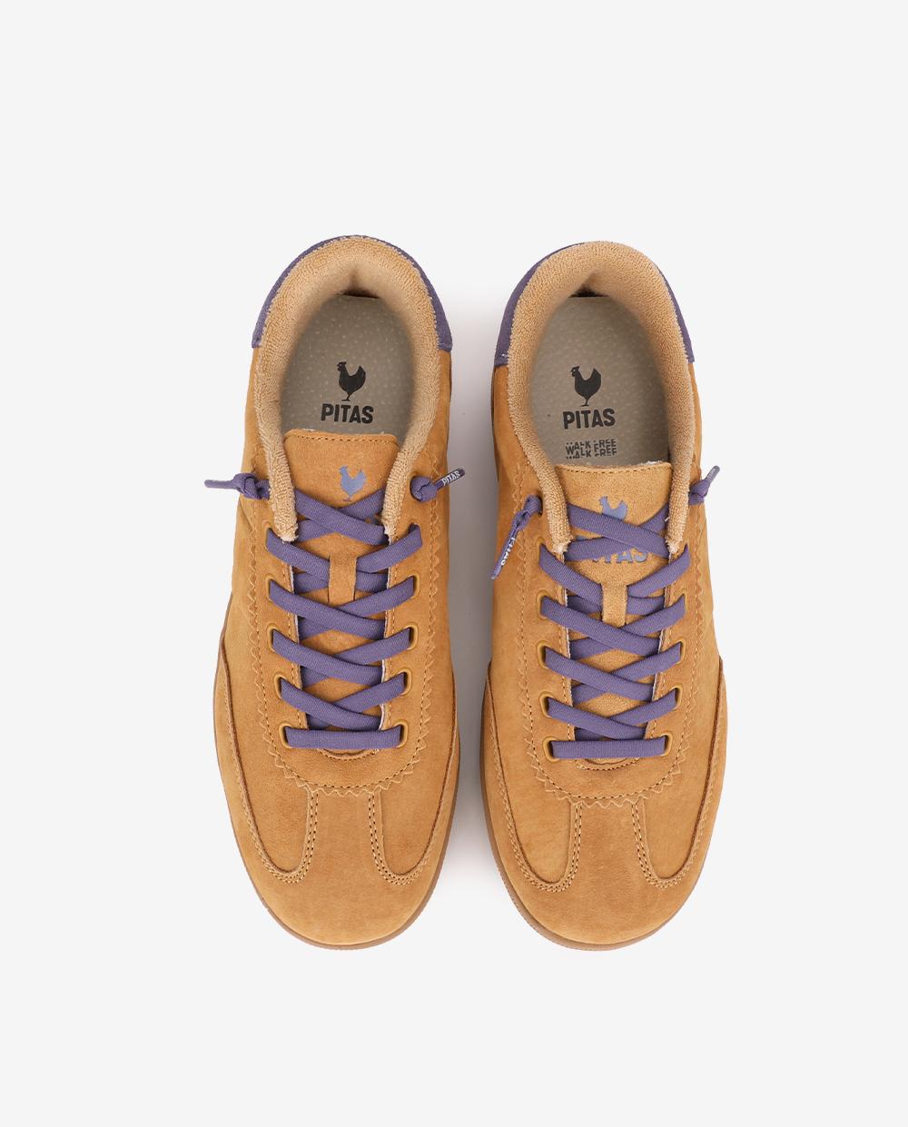 Zapatillas urban woman - Walk In Pitas - Camel Camel-4