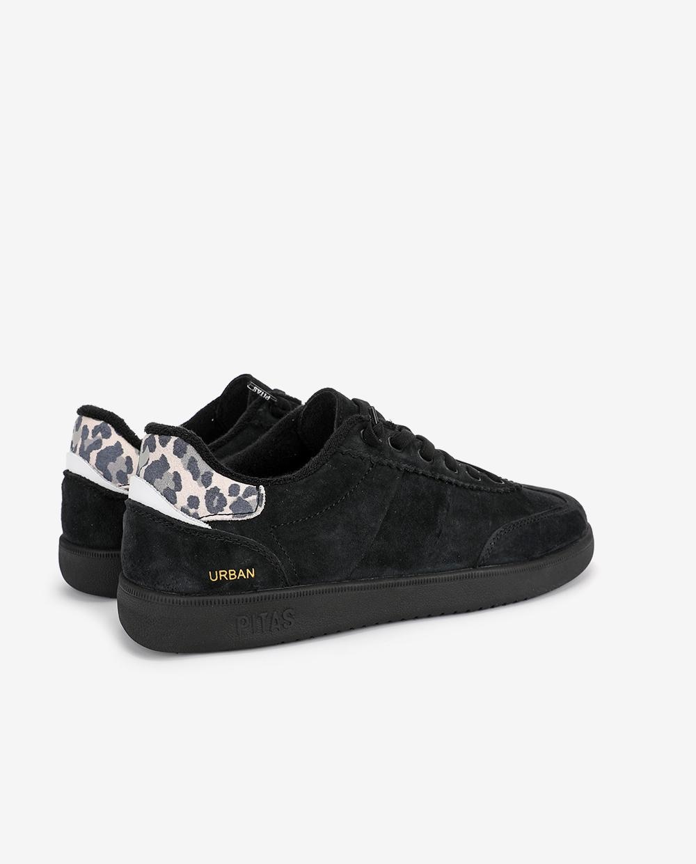 Imagen 2 de Zapatillas urban woman animal print - Walk In Pitas - Negro Negro