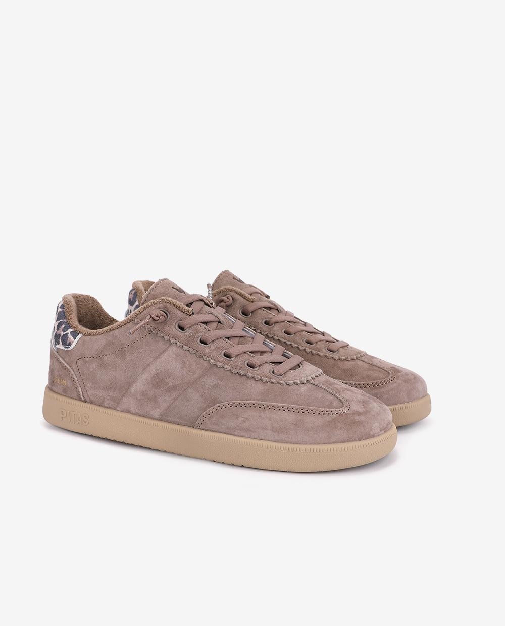 Imagen 3 de Zapatillas urban woman animal print - Walk In Pitas - Beige Beige