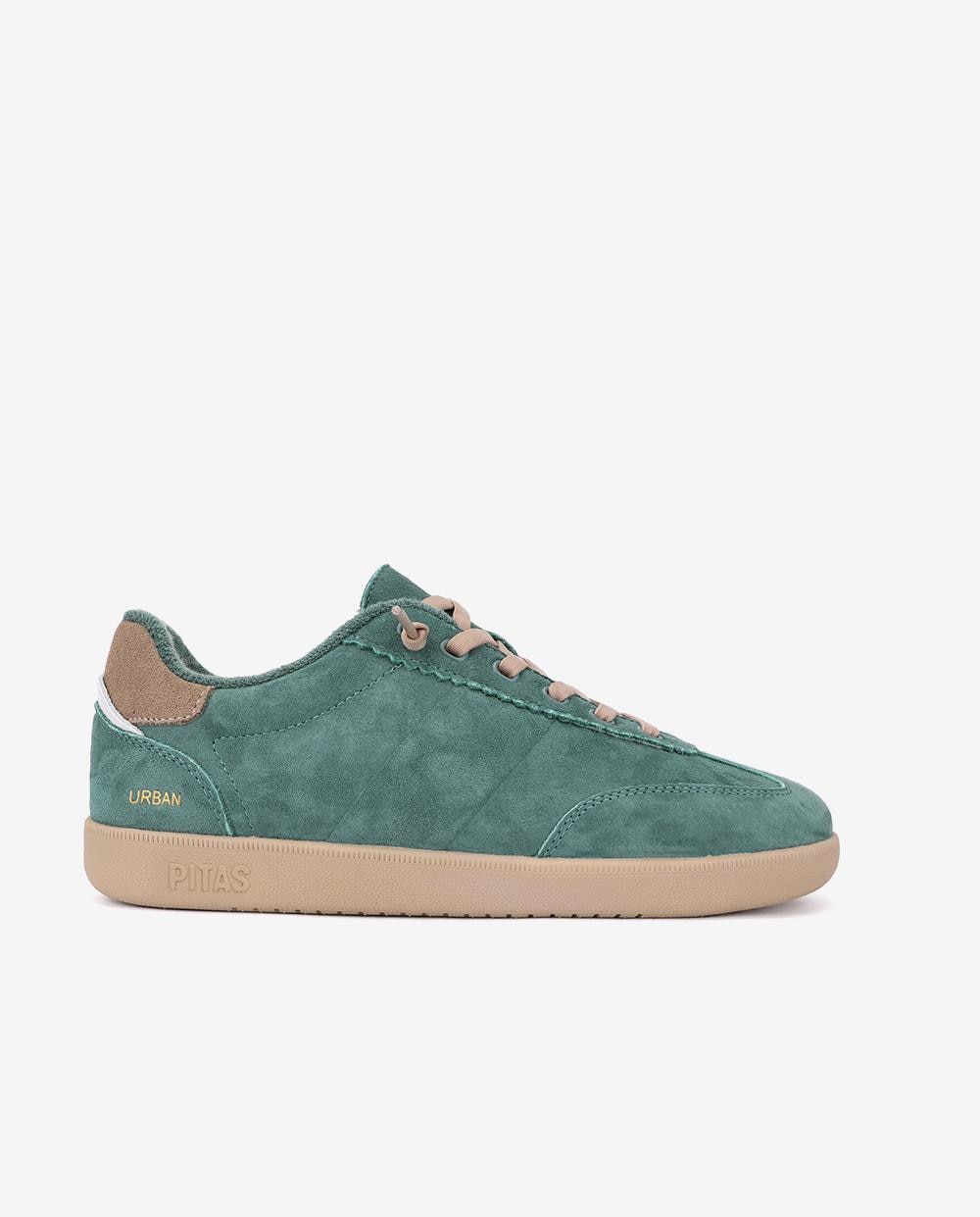 Zapatillas urban woman - Walk In Pitas - Verde oscuro Verde oscuro-1