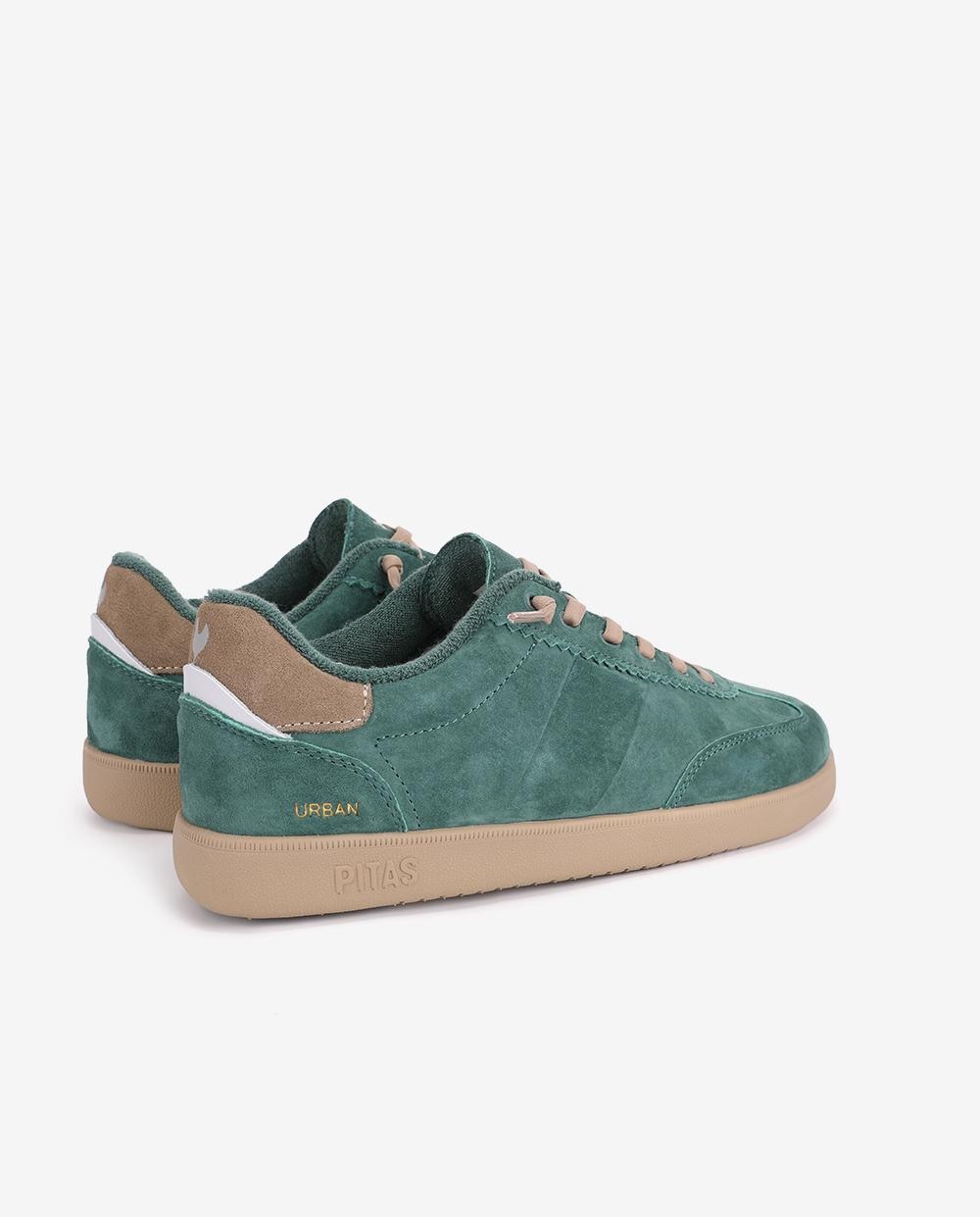 Zapatillas urban woman - Walk In Pitas - Verde oscuro Verde oscuro-2