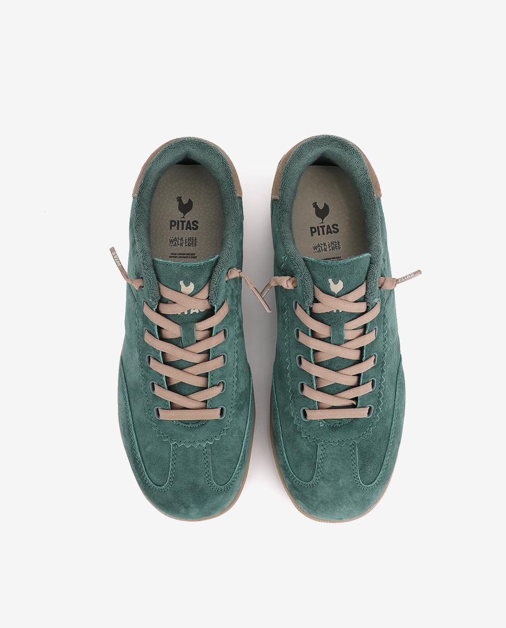 Zapatillas urban woman - Walk In Pitas - Verde oscuro Verde oscuro-4