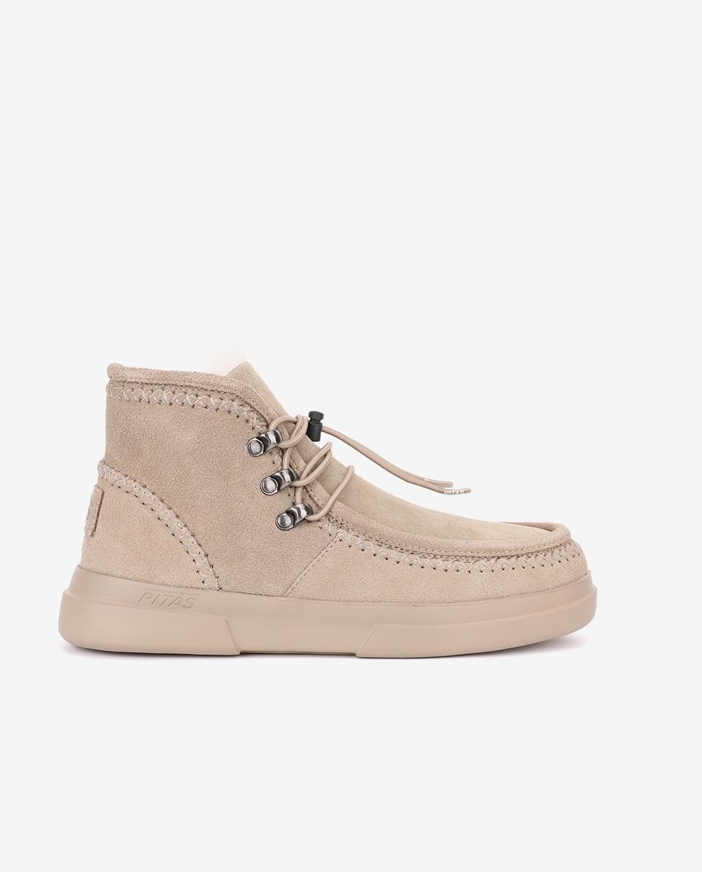 Botines confort ontario - Walk In Pitas - Beige Beige-1