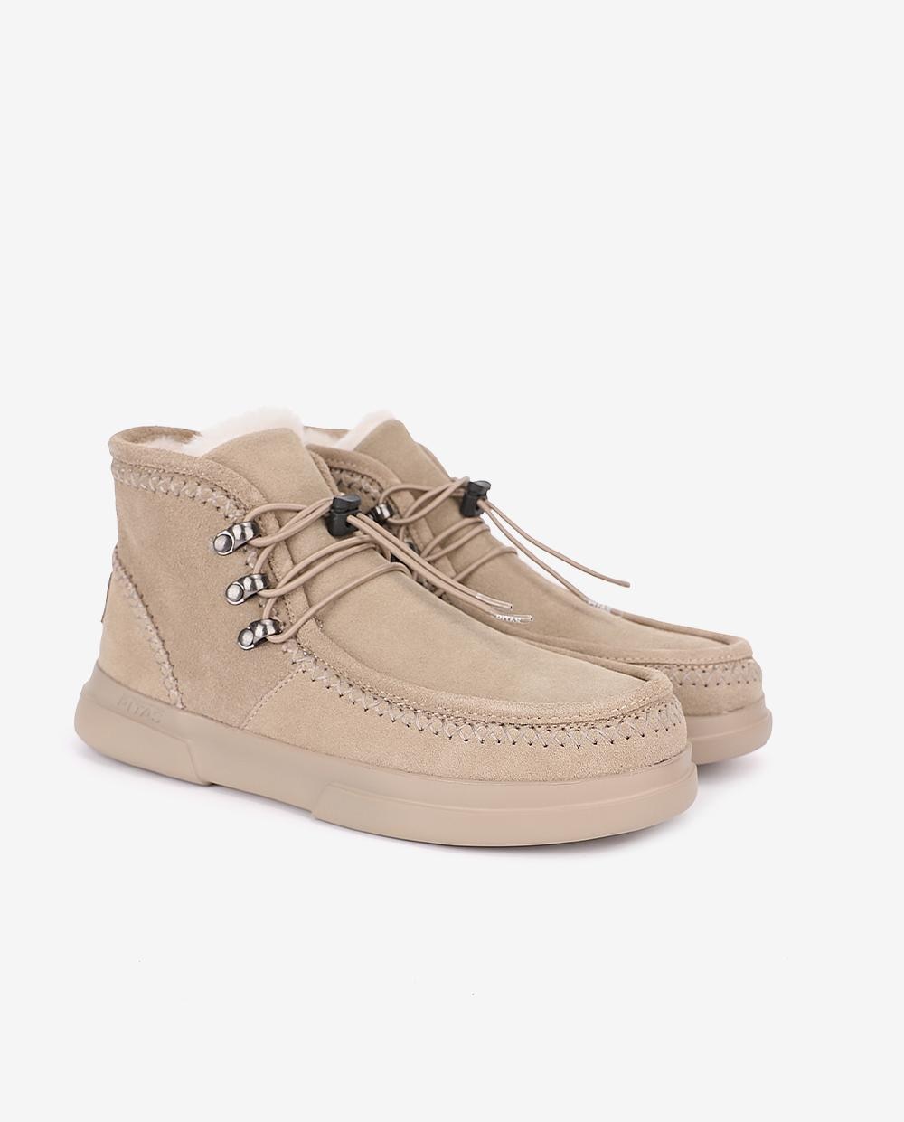 Botines confort ontario - Walk In Pitas - Beige Beige-3