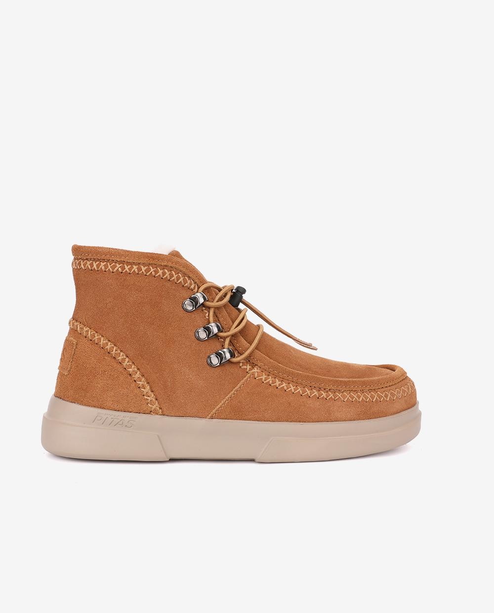 Botines confort ontario - Walk In Pitas - Camel Camel-1