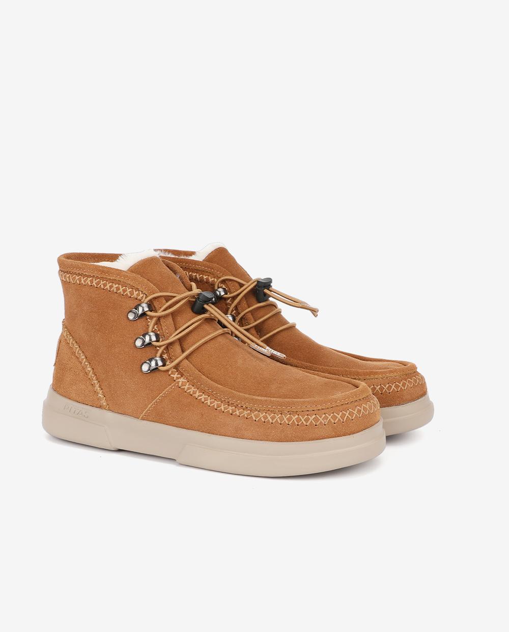 Botines confort ontario - Walk In Pitas - Camel Camel-3