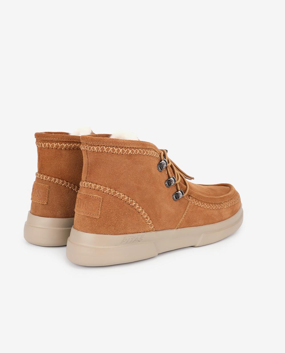 Botines confort ontario - Walk In Pitas - Camel Camel-2