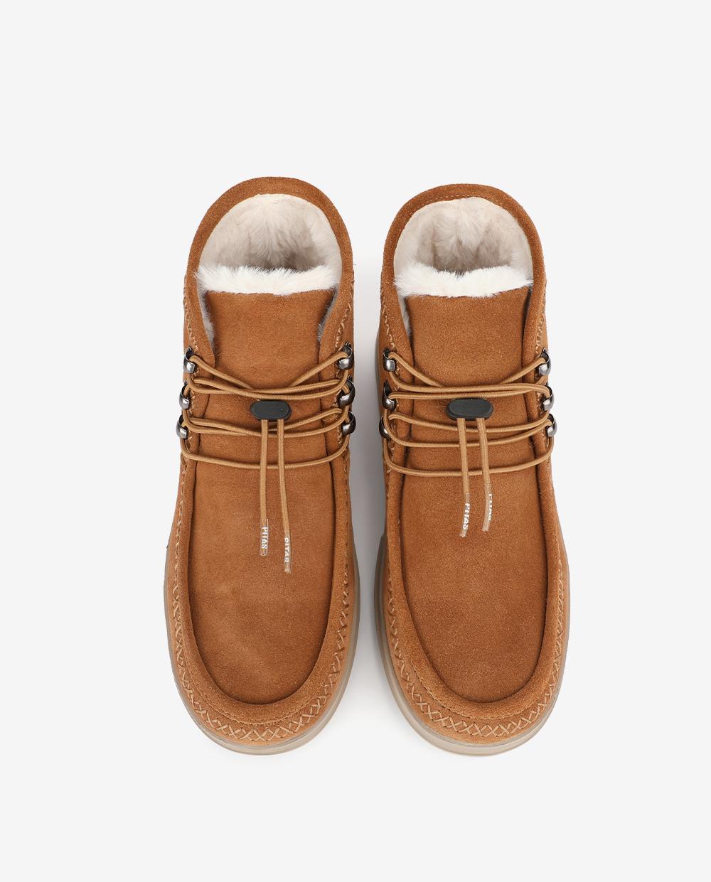 Botines confort ontario - Walk In Pitas - Camel Camel-4
