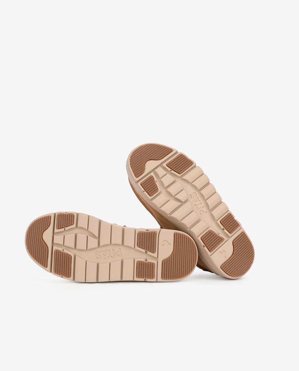 Zapatos planos confort lyon - Walk In Pitas - Camel Camel-5