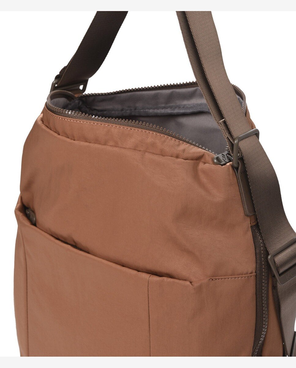 Bolso de hombro balloon mochila color marrón de mujer - Kcb - Marrón Marrón-4
