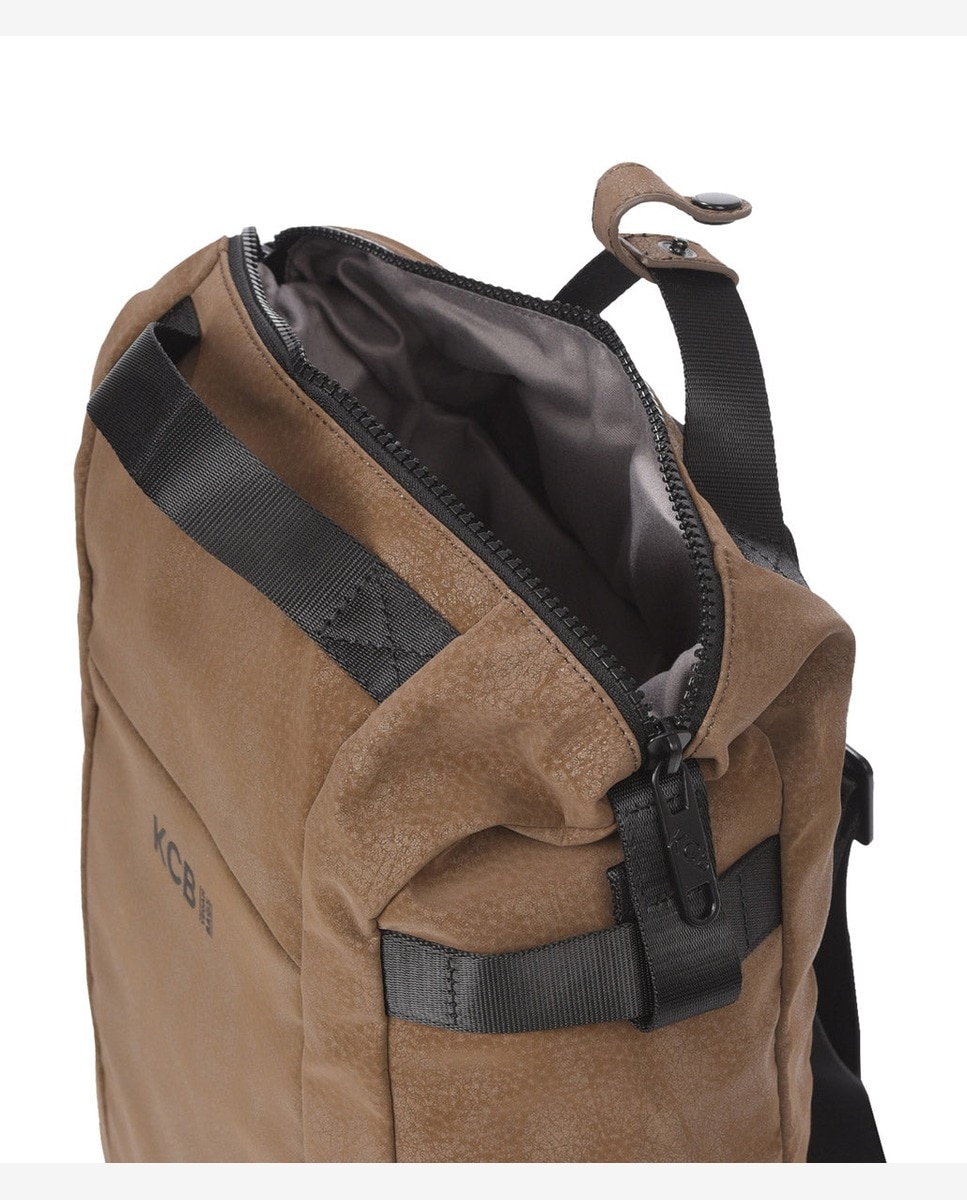 Mochila hide pequeña color marrón de mujer - Kcb - Marrón Marrón-4