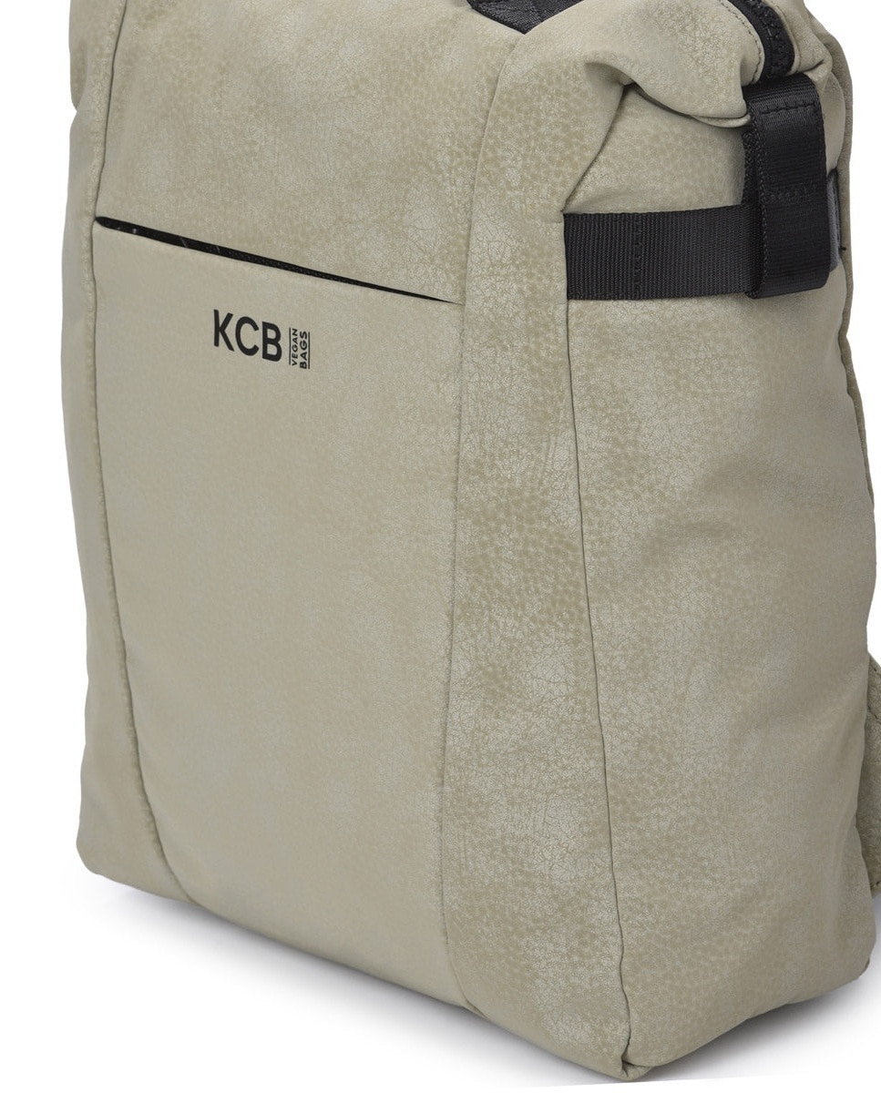 Mochila hide grande color verde de mujer - Kcb - Verde Verde-3