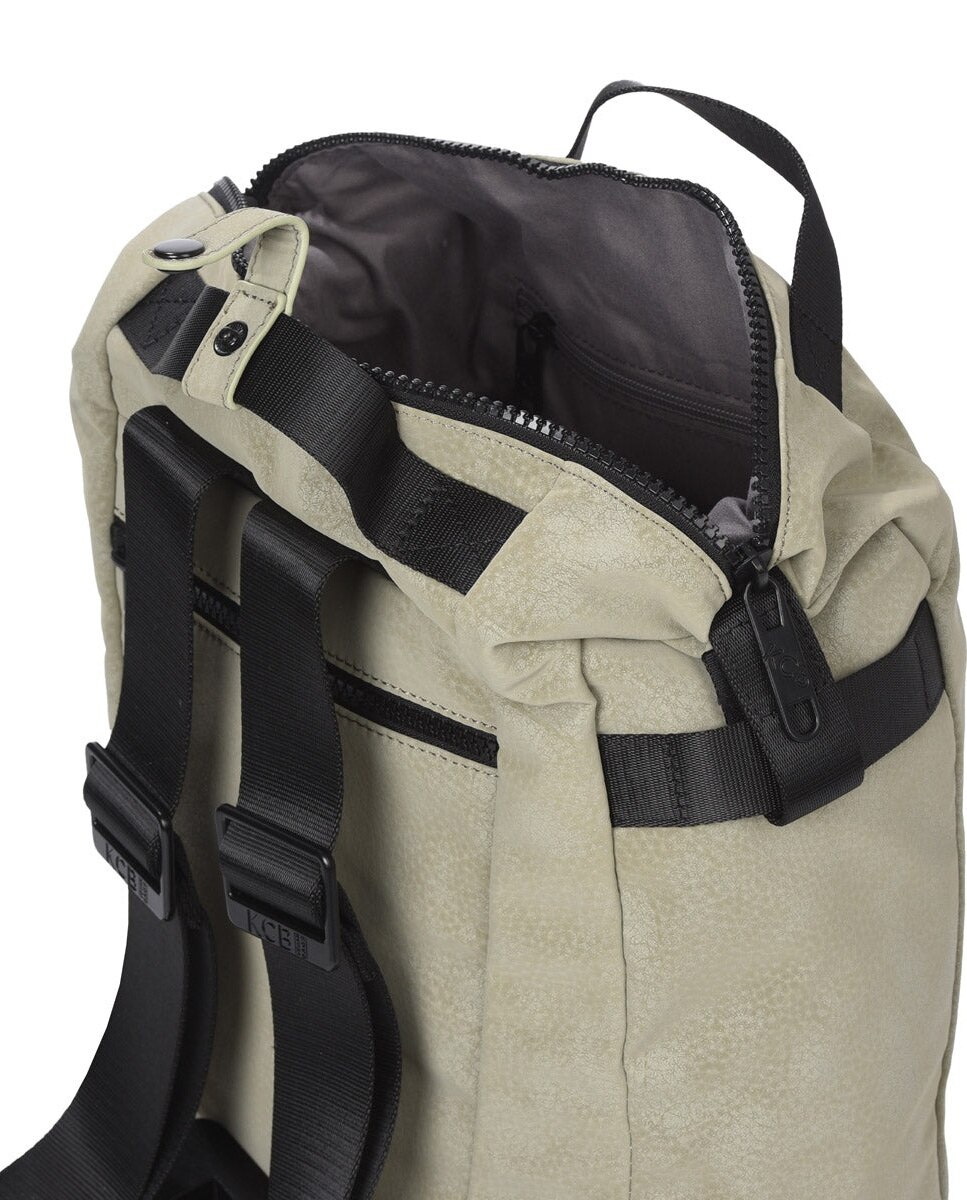 Mochila hide grande color verde de mujer - Kcb - Verde Verde-4
