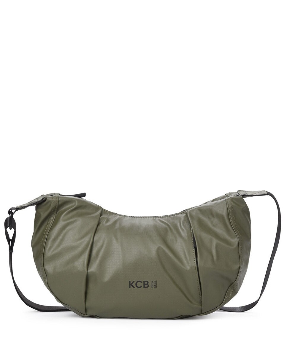 Bandolera wave grande color khaki de mujer - Kcb - Kaki Kaki-1
