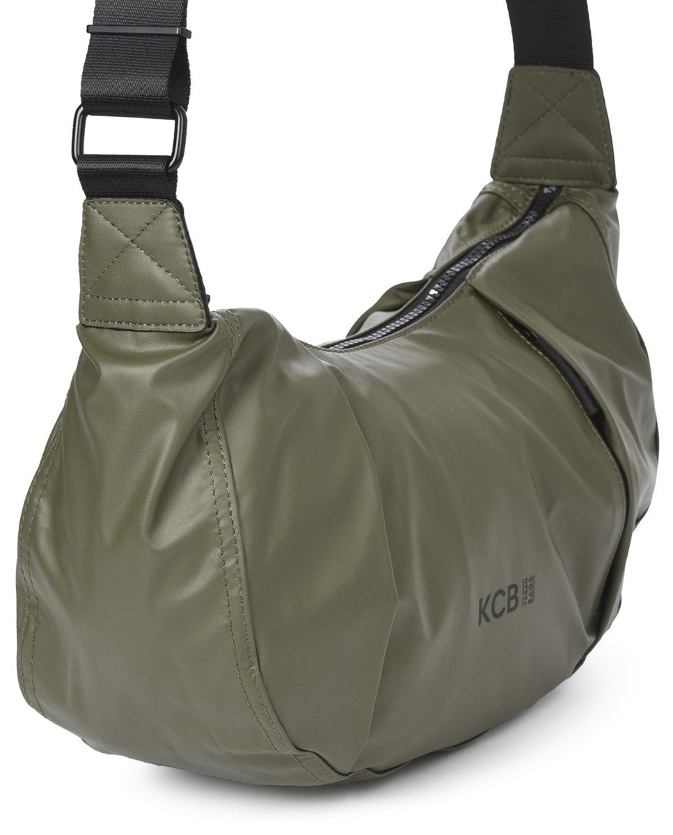 Bandolera wave grande color khaki de mujer - Kcb - Kaki Kaki-3