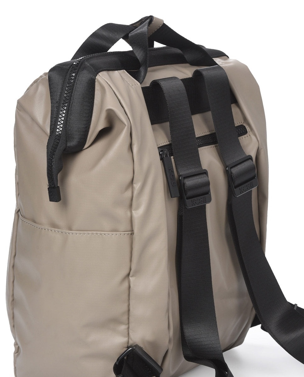 Mochila wave color taupe de mujer - Kcb - Topo Topo-2