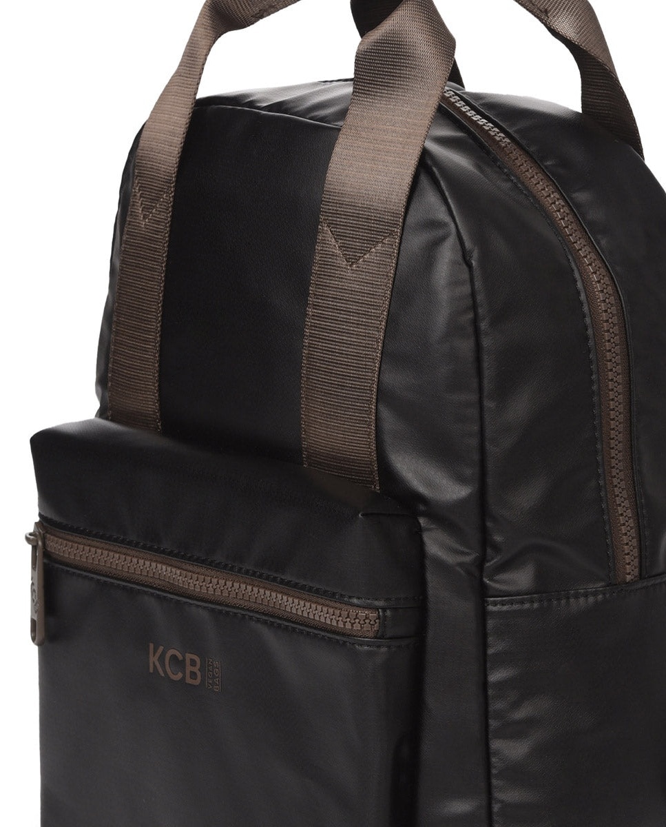 Mochila square grande color de mujer - Kcb - Negro Negro-3