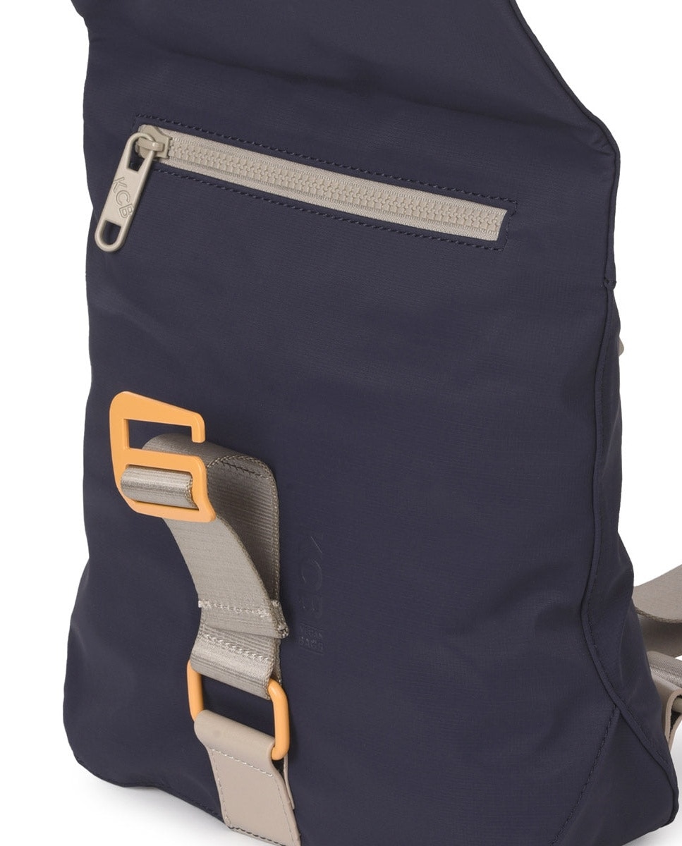 Mochila pequeña antirrobo kcb chain - Azul / Gris Azul / Gris-3