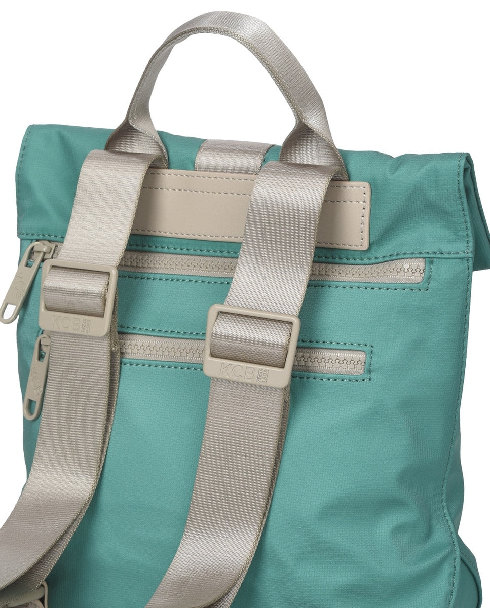 Mochila pequeña antirrobo kcb chain - Verde Verde-2