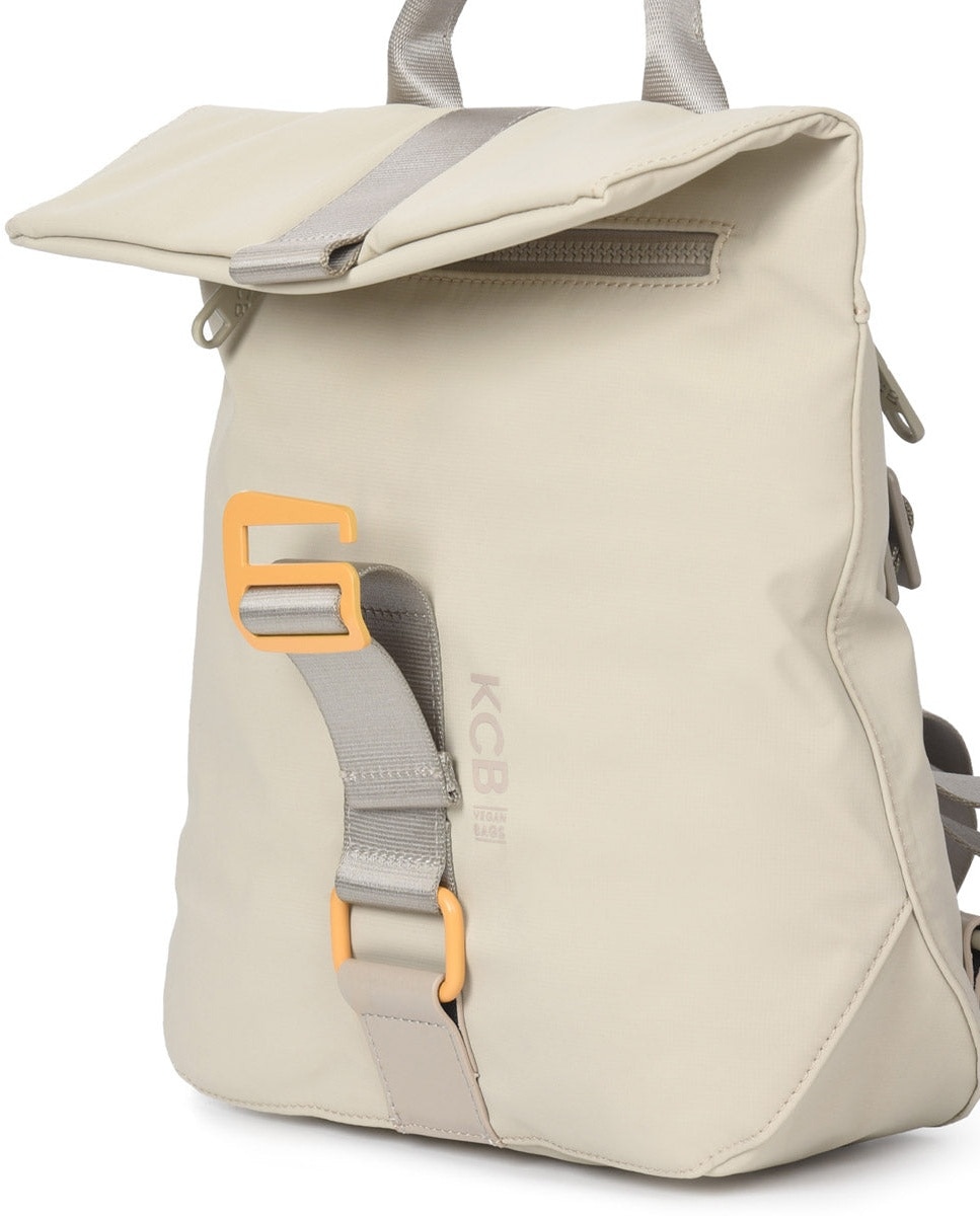 Mochila pequeña antirrobo kcb chain - Beige Beige-9