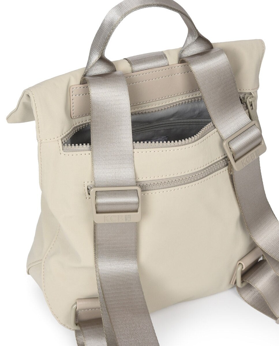 Mochila pequeña antirrobo kcb chain - Beige Beige-10