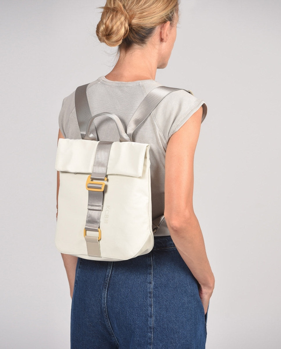 Mochila pequeña antirrobo kcb chain - Beige Beige-2