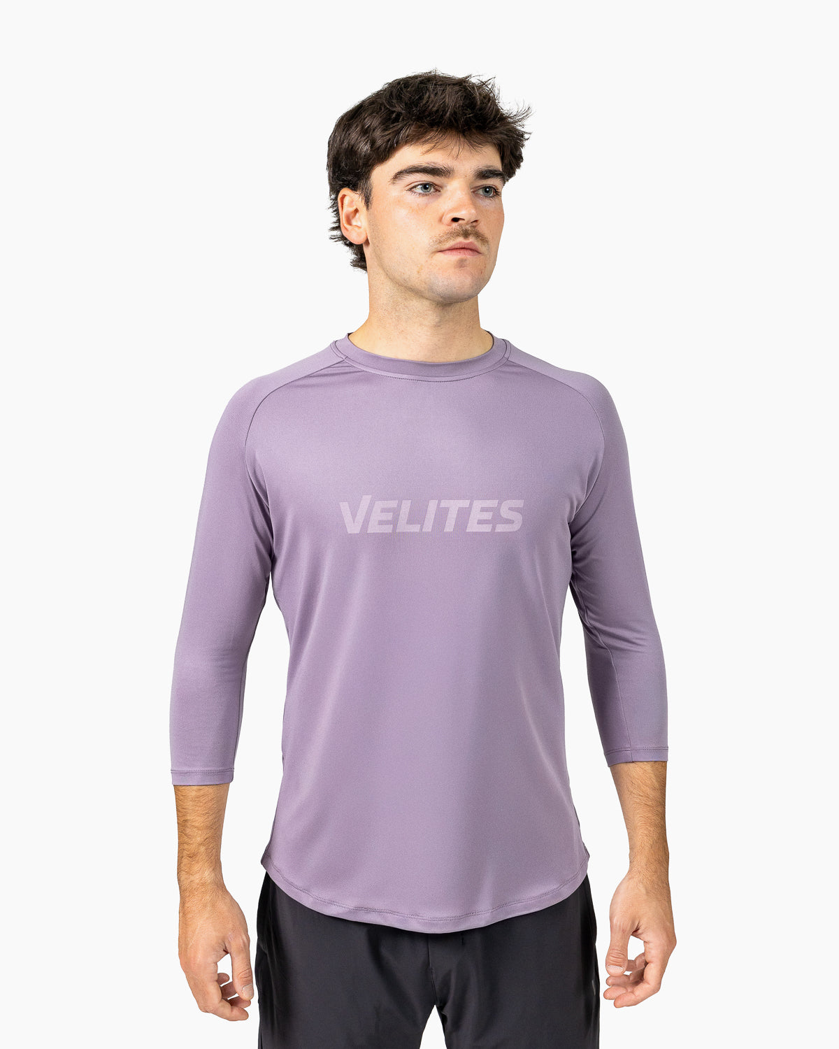 Velites Camiseta Manda Tres Cuartos de Entrenamiento Unisex Lila