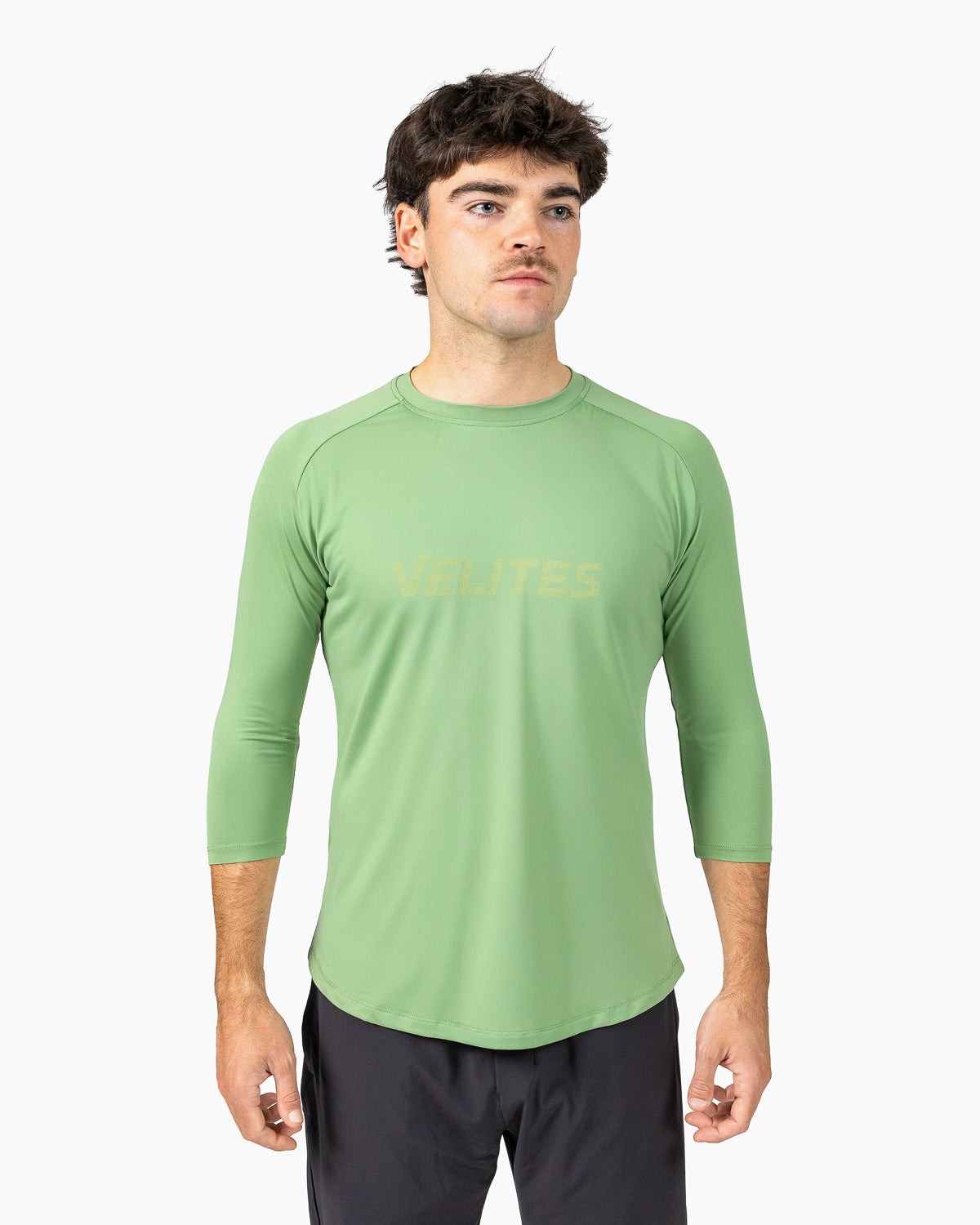Velites Camiseta Manda Tres Cuartos de Entrenamiento Unisex Rojo