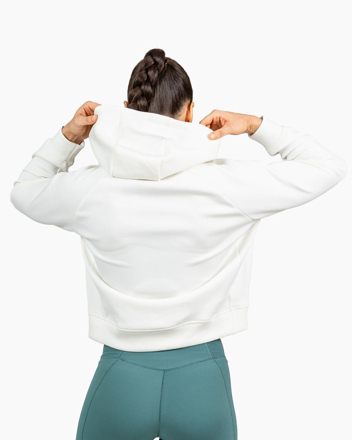 Sudadera con capucha unisex Holo Velites - Perla Perla-3